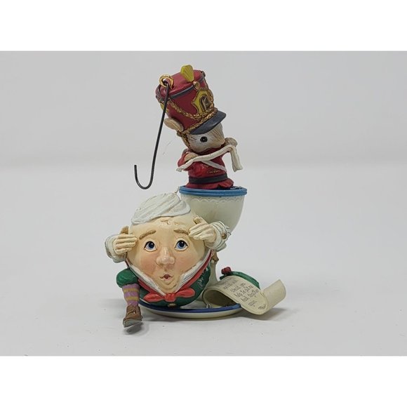 Vintage 1992 Enesco Humpty Dumpty Christmas Ornament Gilmore Designs - Picture 2 of 11